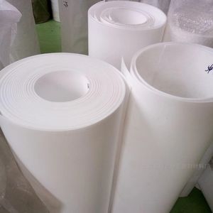 Panneau en plastique de polytétrafluoroéthylène de couleur naturelle de <span class=keywords><strong>feuille</strong></span> blanche résiliente à hautes températures pour des joints - Product Image 2