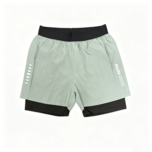 2-in-1 Marathon <b>Shorts</b> Men with Inner <b>Compression</b> Liner Quick Dry Moisture Wicking Athletic for Long Distance Running Race - Product Image 2