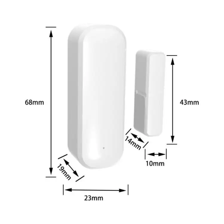 Sistema di allarme Wifi Tuya sensori per porte e finestre sistema di allarme Sens per porte e finestre