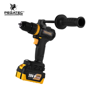 Taladro Percutor Industrial y de Bricolaje de 20V con Batería de Iones de Litio de 2.0Ah y 54Nm, Portabrocas sin Llave para Concreto/Azulejos/Madera/Metal PT10004 PT1000 - Product Image 4