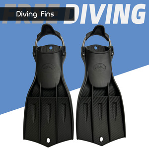 Aletas de Buceo de Goma Profesionales para Buceo, Aletas de Entrenamiento para Adultos, Rígidas, con Correa de Resorte Ajustable - Product Image 3