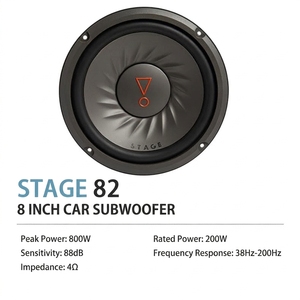 Haut-parleur de voiture <span class=keywords><strong>JBL</strong></span> STAGE 82, unité de subwoofer de 8 pouces pour caisson de subwoofer - Product Image 2