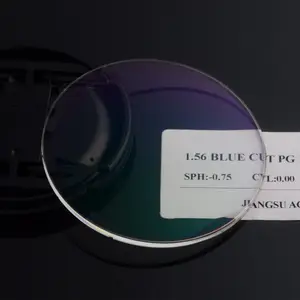 SV SP 1.56 HMC Blue Cut Photogrey Optical Lens Photochromic Lenses Block Blue Light Photochromic Lens For Glasses