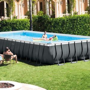 Piscine Rectangulaire Hors Sol <span class=keywords><strong>INTEX</strong></span> à Cadre PVC Durable, Vente Directe d'Usine - Product Image 5