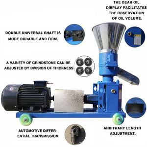 11 kW Farm Machinery: Latest Fully Automatic Pelletizing Machine for Pig, Horse, Cattle, and Sheep Feed Pelletizing - Product Image 4