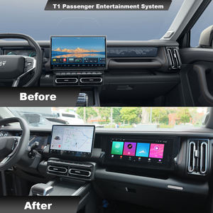 Lecteur multimédia vidéo pour passagers et copilotes Jetour T1 avec YouTube, Netflix, écran Android pour Jetour T1 et Freedom - Product Image 2