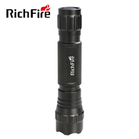 Manta Ray C8 Mini lampe de poche LED haute puissance XP-L HI V3 8*7135 pilotes corps en alliage d'aluminium 1000 Lumens Rechargeable 3.7V Lithium