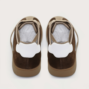 Кроссовки LANCI OEM: высококачественные женские кроссовки на резиновой массивной подошве, на шнуровке, дышащие, для ходьбы - Product Image 4