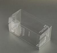 Boîte en plastique PET transparente, emballage rectangulaire personnalisé pour cadeaux