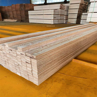 Échantillon gratuit, prix de gros, bois de pin LVL F17 CMI BISC de Chine, bois LVL, bois d'œuvre à prix avantageux pour la construction de poutres en bois