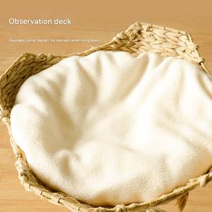 Cuccia per Gatti Intrecciata Classica per Halloween con Tiragraffi - Letto Confortevole per Animali Domestici Durevole, Non Sfilacciabile ed Ecologico - Product Image 6