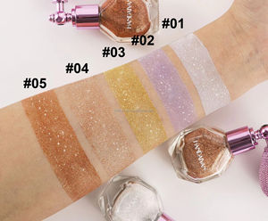 Polvo Iluminador Bronceador Corporal con Purpurina de Alto Brillo Estilo Hada Mágica, Maquillaje Resistente al Agua con Contorno Destellante en Spray Portátil - Product Image 6