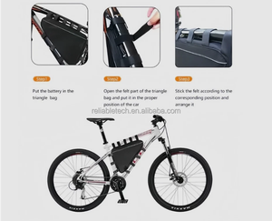 <span class=keywords><strong>Kit</strong></span> de Conversión de Bicicleta Eléctrica con Motor de Cubo Sin Escobillas de 52V 2000W, Batería de Litio y Marco Metálico - Product Image 5
