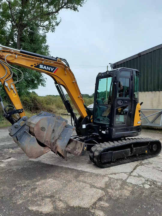 China New Brand Crawler Excavator 5 Ton SY50U Used Sany Machinery