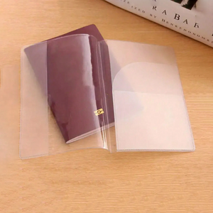 Porte-cartes de voyage <span class=keywords><strong>transparent</strong></span> WJ Wholesale, étui de protection imperméable pour <span class=keywords><strong>passeport</strong></span> - Product Image 5