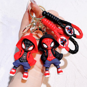 Portachiavi 3D <span class=keywords><strong>Deadpool</strong></span> 2024, Ciondolo per Auto, Catena per Zaino, Portachiavi in Silicone, Regalo Spider-Man, Portachiavi in PVC - Product Image 3