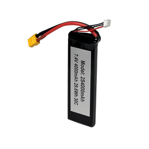 Batería Lipo 2S 7,4 V Lipo 4000mAh 30C Soft Pack con XT90 para RC Car Truck Boat Vehicles Tank Buggy Racing Hobby - Product Image 3