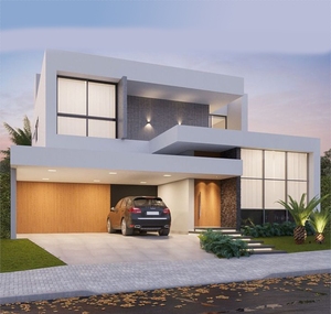 บ้านแบบมีสไตล์บ้านส่วนตัวบ้านหรูทันสมัยสำเร็จรูปวิลล่าบนเนินเขา - Product Image 4