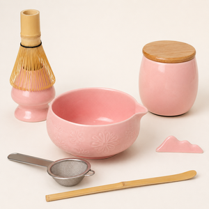 Custom Bamboo Chasen Matcha Whisk <b>Gift</b> Set Zhejiang Eco-Friendly Classic Design High Quality Ceramic Bowls - Product Image 5