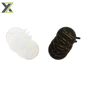 Tùy Chỉnh Vàng Foiling Bụi Bảo Vệ Nhãn Hai Mặt Vòng Thiết Kế Cho Nến In Trên Tráng Và Nghệ Thuật Giấy - Product Image 4