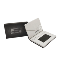 Carte de visite vidéo en mouvement à écran LCD de 5 pouces personnalisée Brochure vidéo d'invitation de mariage populaire Cadeau en papier Style musical