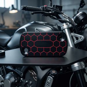 Cache-pompe supérieur en alliage d'aluminium pour moto, options multicolores, pour mise à niveau et rétrofit pour Ultra Bee - Product Image 6