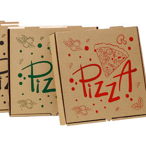 Cajas de Pizza Comerciales Personalizadas OEM ODM al por Mayor de 8/9/10/12 Pulgadas, Cajas de Pizza Corrugadas para Llevar - Product Image 4