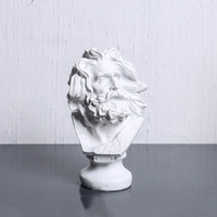 Sculpture Nordique Simple en Résine Tête de David Vénus Décoration Moderne Art Légèrement Luxueux Ornements Artistiques