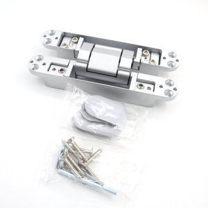 177x28 Matte Black Heavy-Duty Invisible <strong>Concealed</strong> <strong>Hinge</strong> 3D Adjustable 180 Degree Hidden <strong>Hinge</strong> for Wooden Doors - Product Image 6