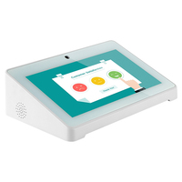 Panel de retroalimentación de escritorio Android Tablet Panel de pantalla táctil Hmi de 7 pulgadas RK3128 Android 7 para uso en interiores