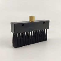 Machine de lubrification de chaîne d'escalator automatique Rail de guidage Brosse à huile Trou d'installation en nylon résistant à l'usure Fuite d'huile