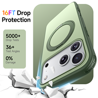 Nouvelle Arrivée 2026 – Coque de Téléphone à Support Rotatif 360° en TPU+PC, Anti-chute et Résistante à l'Usure, Compatible iPhone 17 Pro Max