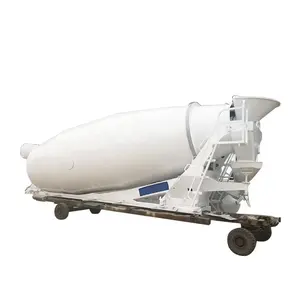 Tanque de mezclador de cemento de alta calidad, camión mezclador de hormigón de gran capacidad, 3cbm