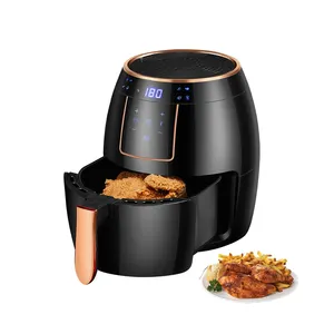 Chine Fournisseur Professionnel 1300W, 5.5L Tactile Écran Friteuse Sans Huile Air Friteuse Avec Antiadhésive Panier/