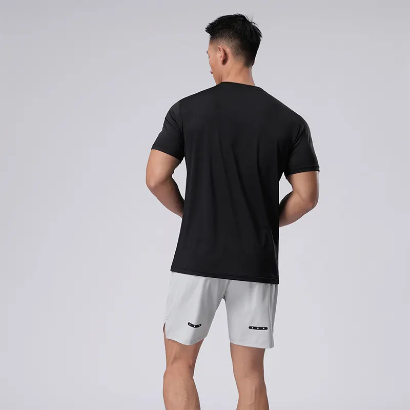 Người Đàn Ông Của Tập Thể Dục T-Shirts Nhanh Khô Thể Thao Độ Ẩm Wicking Hiệu Suất Áo Sơ Mi Cho Chạy Phòng Tập Thể Dục