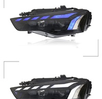Phares LED modifiés Audi A5 2012-2016 12V Nouveaux feux de jour Clignotants dynamiques