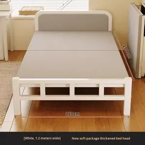 <span class=keywords><strong>เตียง</strong></span>พับได้โครงเหล็ก ดีไซน์ทันสมัย สำหรับเช่าใช้ในบ้านหรือเตียงพยาบาลสำหรับใช้งานชั่วคราว - Product Image 6