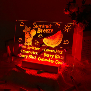 Rgb ánh sáng điện tử có thể sạc lại bảng tin vẽ máy tính bảng Toddler đồ chơi cho trẻ em trẻ em - Product Image 1