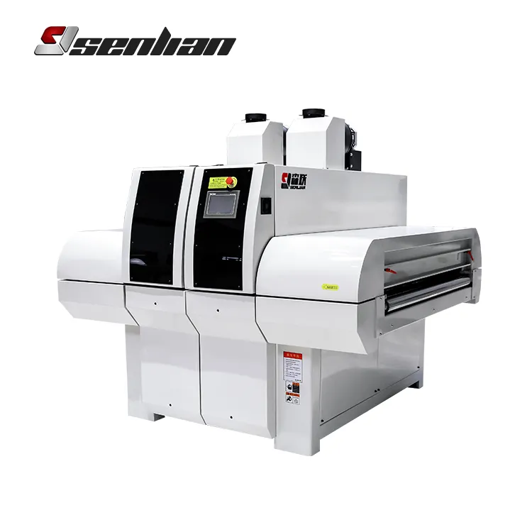 Woodworking Coating Paint UV Curing Machine With Double UV Tube