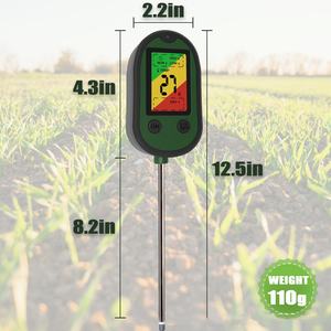 Multi-fonction 5 en 1 <span class=keywords><strong>Test</strong></span> électronique de détection d'humidité de la température du <span class=keywords><strong>pH</strong></span> du sol avec alarme Mesureur de sol pour plan - Product Image 4