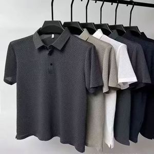 เสื้อโปโลชาย I-0447 สำหรับฤดูร้อน ปักโลโก้ได้ตามสั่ง เสื้อโปโลถักสำหรับผู้ชาย - Product Image 5