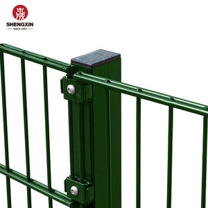 Panneaux de clôture en treillis soudé galvanisé double 868 2 barres, clôture en treillis double fil - Product Image 2