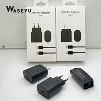 Vente flash Chargeur mural USB-C 25W Charge rapide Chargeur de haute qualité pour S25/S24/S23/S22/S21 Ultra/S20/S20+/Note