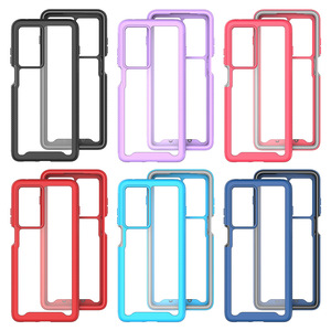 Funda completa transparente para teléfono móvil, carcasa trasera dura para <span class=keywords><strong>motorola</strong></span> one fusion plus g stylus 5g edge 20 pro, 360 - Product Image 6