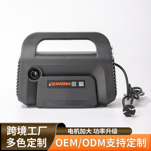 Pompe à eau électrique en plastique noir, lave-auto portable avec cordon d'alimentation - Product Image 2