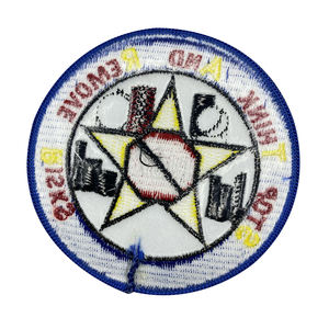 Toppe ricamate personalizzate <span class=keywords><strong>Online</strong></span> con tessuto stampato 3D fiori a forma di cuore distintivi di paillettes decorazione per cappello all'ingrosso America - Product Image 6