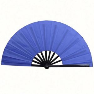 New Arrival Custom 13INCH Foldable Bamboo <b>Hand</b> <b>Fan</b> Large Wooden Painted with Music Style - Product Image 6