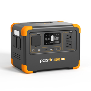 สถานีไฟฟ้าพกพา Pecron E500LFP 600w UPS แบตเตอรี่สำรองพลังงาน - Product Image 1