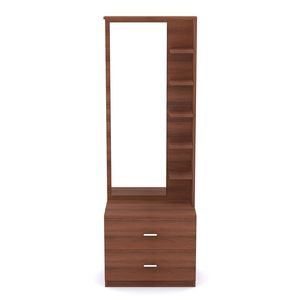 Meuble de toilette multifonctionnel haut avec plateau, idéal pour la maison et le maquillage - Product Image 1