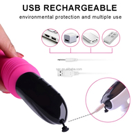 SacKnove Vente en gros Télécommande télescopique automatique Pistolet en forme de Poussée Love Toy Sex Machine Gode Vibrateur pour femmes
